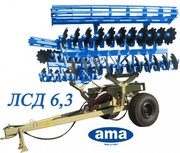Лущильник стерневой СТЕП ЛСД-6, 3 борона ЛСД-6, 3